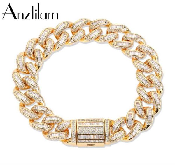 anztilam 13mm hip hop iced out square zircon bracelet cuban hand chain paved setting bling stone men women rock jewelry wholesal l5099808, Black
anztilam 13mm hip hop iced out square zircon bracelet cuban hand chain paved setting bling stone men women rock jewelry wholesal l5099808, Black
