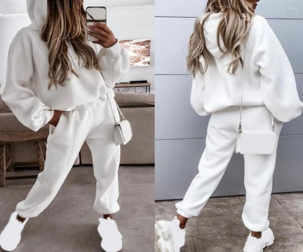 women039s two piece pants 1 set hoodie women hooded drawstring solid color long sleeve sports sweatshirt pockets trousers casua6612212, White
women039s two piece pants 1 set hoodie women hooded drawstring solid color long sleeve sports sweatshirt pockets trousers casua6612212, White