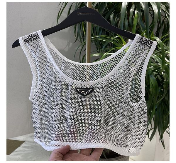 women's mesh short crop t-shirts rhine emboridered vest summer girls crystal strass sundress tank bikini cover up8254414, White
women's mesh short crop t-shirts rhine emboridered vest summer girls crystal strass sundress tank bikini cover up8254414, White