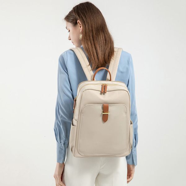 school bags leisure elegant backpack women's korean oxford fabric fashion street travel 230804
school bags leisure elegant backpack women's korean oxford fabric fashion street travel 230804
