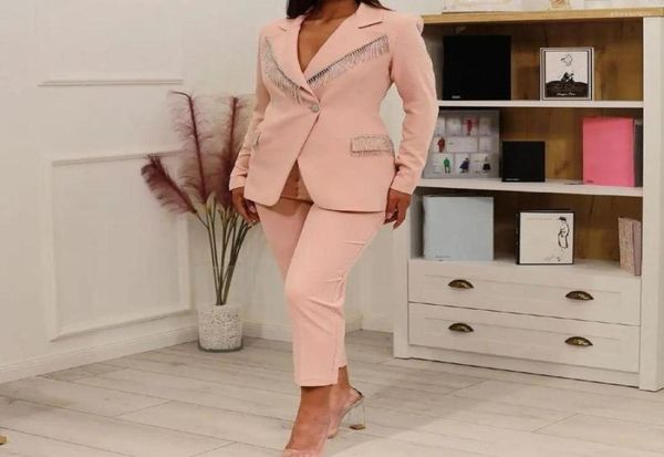 women039s two piece pants vintage tassel mother of the bride dresses pink notched lapel one button blazer elegant prom party su3136358, White
women039s two piece pants vintage tassel mother of the bride dresses pink notched lapel one button blazer elegant prom party su3136358, White