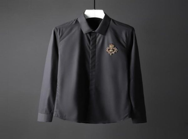 crown bee camisa masculino slim plus size 4xl noniron setting men dress shirt fashion handmade men casual shirt8720558, White;black
crown bee camisa masculino slim plus size 4xl noniron setting men dress shirt fashion handmade men casual shirt8720558, White;black