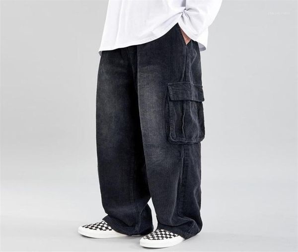corduroy trousers mens old school multipocket cargo pants men casual thick baggy straight elasticatedwaist wideleg black pant121858340
corduroy trousers mens old school multipocket cargo pants men casual thick baggy straight elasticatedwaist wideleg black pant121858340