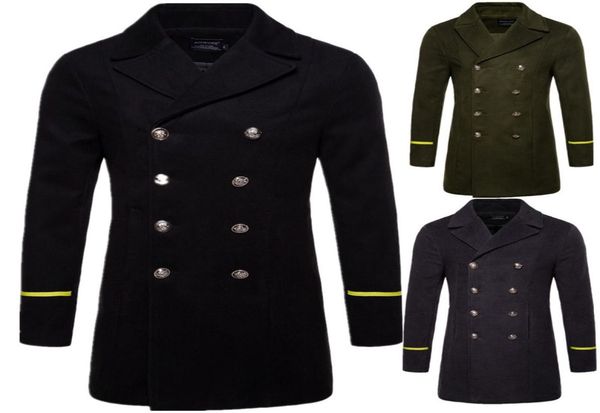 british style winter coat men 2018 brand new double breasted trench coat mens slim fit striped overcoat jackets manteau homme2969367, Black
british style winter coat men 2018 brand new double breasted trench coat mens slim fit striped overcoat jackets manteau homme2969367, Black