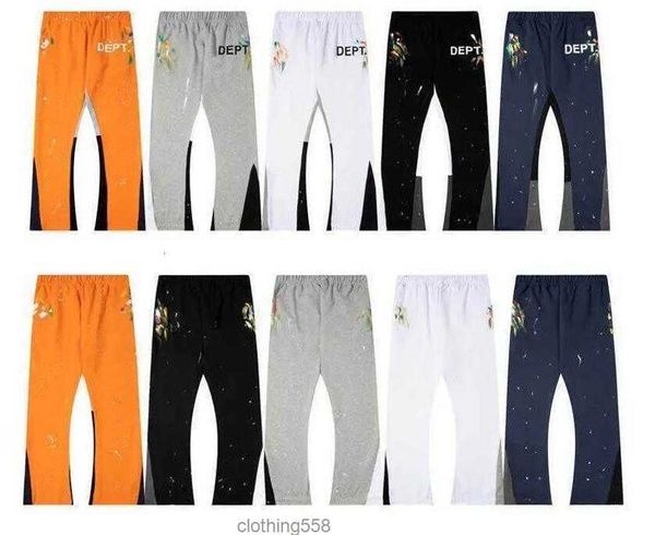 designer men's pants galleryes depts multi panel flared pants women sports loose high street casual sweatpants vintage trousers, Black
designer men's pants galleryes depts multi panel flared pants women sports loose high street casual sweatpants vintage trousers, Black