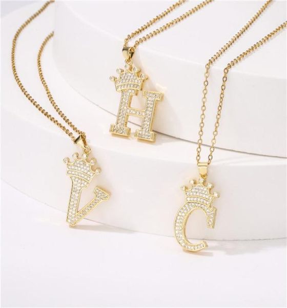 selling copperplated real gold color preservation microset zircon crown english letter pendant necklace women039s popular6343098, Silver
selling copperplated real gold color preservation microset zircon crown english letter pendant necklace women039s popular6343098, Silver