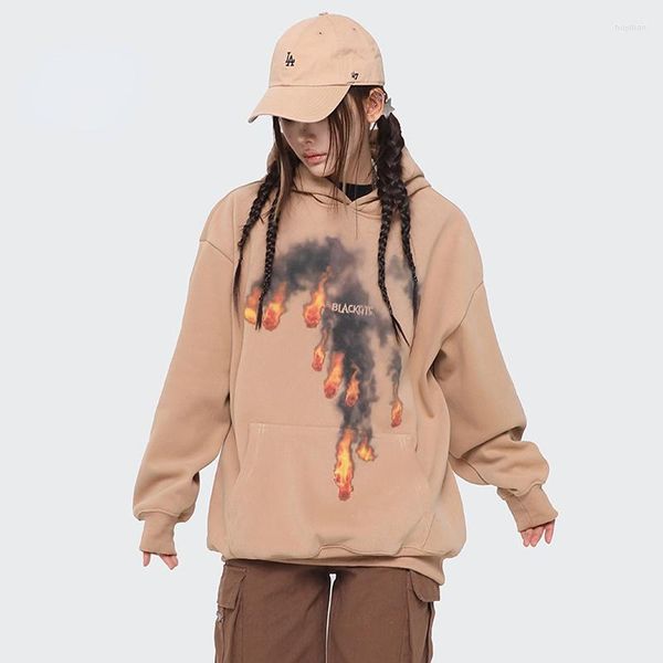men's hoodies cnhnoh streetwear couple harajuku graffiti printed hoodie sweater loose large street casual with hat, Black
men's hoodies cnhnoh streetwear couple harajuku graffiti printed hoodie sweater loose large street casual with hat, Black