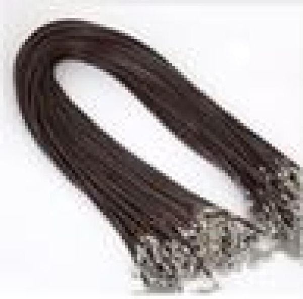 whole 100pcslot black coffee leather cord wax rope chain necklace lobster clasp diy jewelry accessories for pendant 455cm3856433
whole 100pcslot black coffee leather cord wax rope chain necklace lobster clasp diy jewelry accessories for pendant 455cm3856433