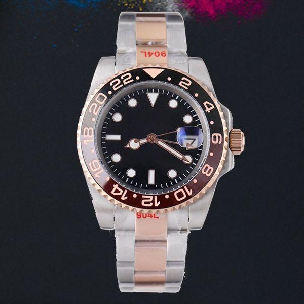 aaa watches mens 40mm wristwatch montre de luxe luxury stainless steel folding clasp watch automatic mechanical 2813 movement gold black gre, Slivery;brown
aaa watches mens 40mm wristwatch montre de luxe luxury stainless steel folding clasp watch automatic mechanical 2813 movement gold black gre, Slivery;brown