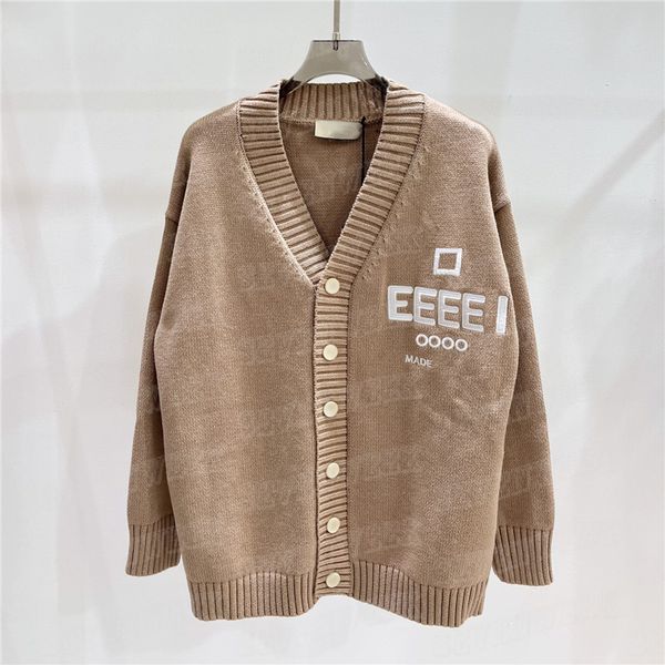 embroidered letters cardigan designer sweaters for women autumn knitted sweatshirts long sleeve pullover fashion clothes, White;black
embroidered letters cardigan designer sweaters for women autumn knitted sweatshirts long sleeve pullover fashion clothes, White;black