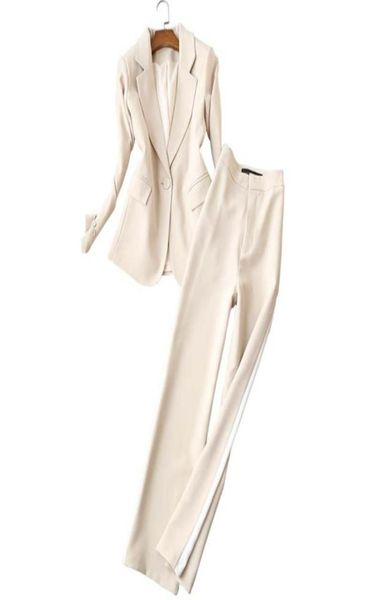 new women039s women039s white color suit twopiece suit jacket pants women039s business formal office suit9035992
new women039s women039s white color suit twopiece suit jacket pants women039s business formal office suit9035992