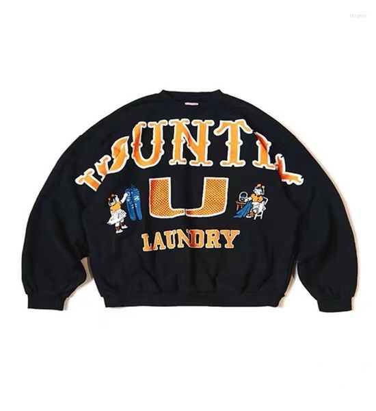 men's hoodies men women 1:1 crewneck hoodie ss kapital sweatshirts y2k, Black
men's hoodies men women 1:1 crewneck hoodie ss kapital sweatshirts y2k, Black