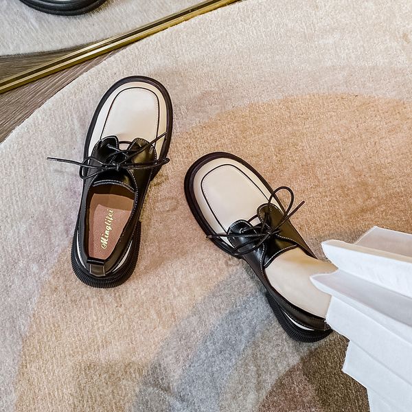 dress shoes 2023 spring women's leather fashion lace design british style colorconnected loafers office and party wear large size 23080, Black
dress shoes 2023 spring women's leather fashion lace design british style colorconnected loafers office and party wear large size 23080, Black