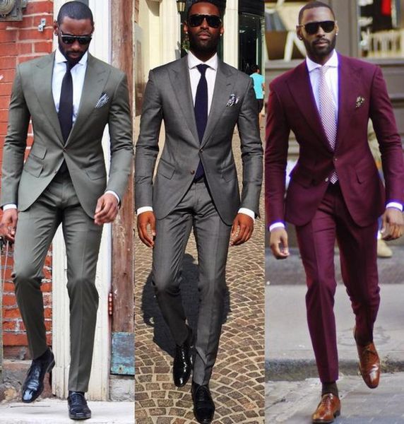 groomsmen peak lapel groom tuxedos brand new men suits weddingprom man blazerbridegroom jacket pants tie 7487616, Black;gray
groomsmen peak lapel groom tuxedos brand new men suits weddingprom man blazerbridegroom jacket pants tie 7487616, Black;gray