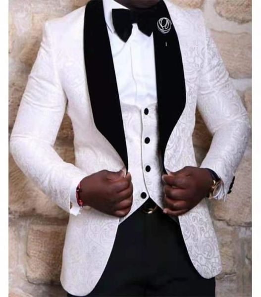 groomsmen ivory pattern and burgundy groom suits tuxedos shawl lapel men 4pieces wedding bridegroom jacket pants tie vest9581228, White;black
groomsmen ivory pattern and burgundy groom suits tuxedos shawl lapel men 4pieces wedding bridegroom jacket pants tie vest9581228, White;black