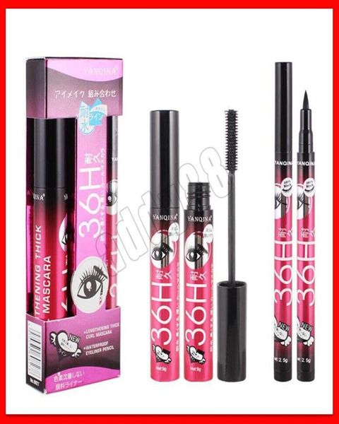 2019 eye makeup yanqina 36h waterproof black mascara eyeliner pencil 3d silk fiber eyelash thick mascara eyes lash extension beaut4270568
2019 eye makeup yanqina 36h waterproof black mascara eyeliner pencil 3d silk fiber eyelash thick mascara eyes lash extension beaut4270568
