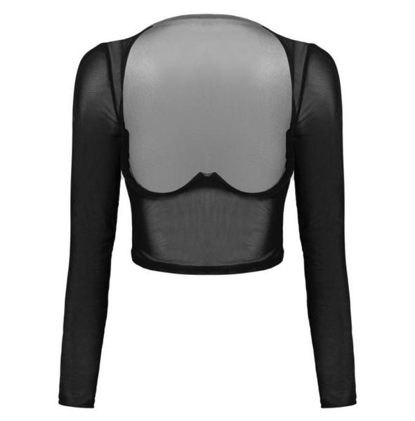 bras sets women exotic tanks seethrough mesh underwire crop open nipples underwear nightwear long sleeve front sheer tshirt 1911356, Red;black
bras sets women exotic tanks seethrough mesh underwire crop open nipples underwear nightwear long sleeve front sheer tshirt 1911356, Red;black