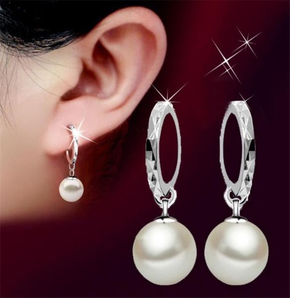 white imitation pearl hoop earrings for women female bride party jewelry classic accessories pendants earring white gold plated b16332905, Golden;silver
white imitation pearl hoop earrings for women female bride party jewelry classic accessories pendants earring white gold plated b16332905, Golden;silver