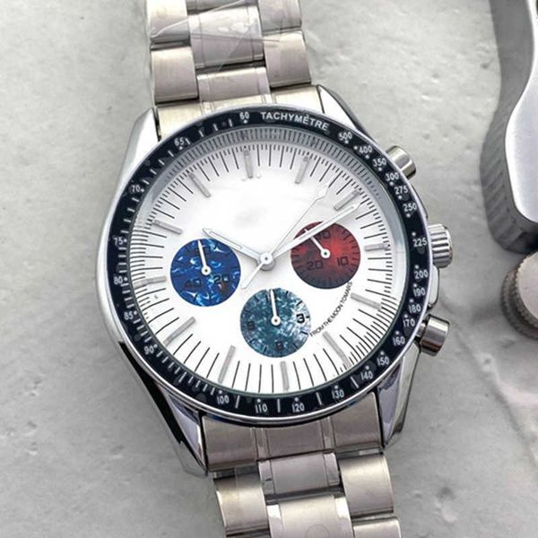 watches quartz watch oujia superb three eyes six needle timing quartz steel band watch with full functionality, Silver
watches quartz watch oujia superb three eyes six needle timing quartz steel band watch with full functionality, Silver