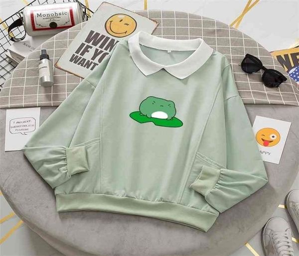 kawaii frog sweatshirt oversized harajuku pullover hoodie with pocket cotton women kpop fashion clothes aesthetic sweet hoodies 218281003, Black
kawaii frog sweatshirt oversized harajuku pullover hoodie with pocket cotton women kpop fashion clothes aesthetic sweet hoodies 218281003, Black
