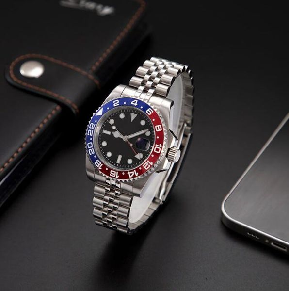 mens watch luxury designer watches reloj 40mm black dial automatic mechanical ceramic fashion classic stainless steel waterproof luminous sa, Slivery;brown
mens watch luxury designer watches reloj 40mm black dial automatic mechanical ceramic fashion classic stainless steel waterproof luminous sa, Slivery;brown