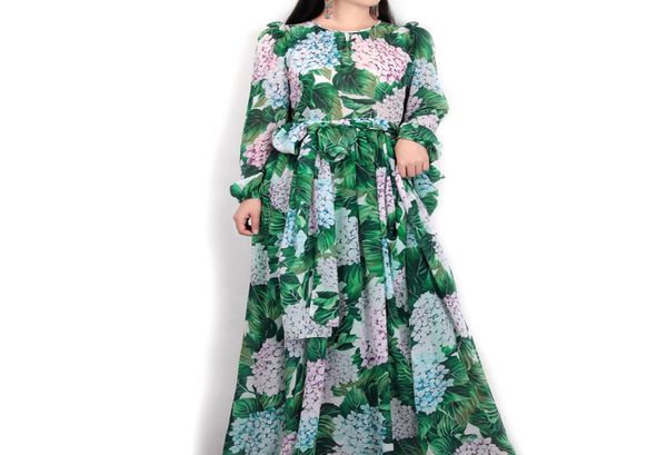 new spring/summer 2017 women maxi dress flowers green leaves printing beach casual long dress2063442, Black
new spring/summer 2017 women maxi dress flowers green leaves printing beach casual long dress2063442, Black