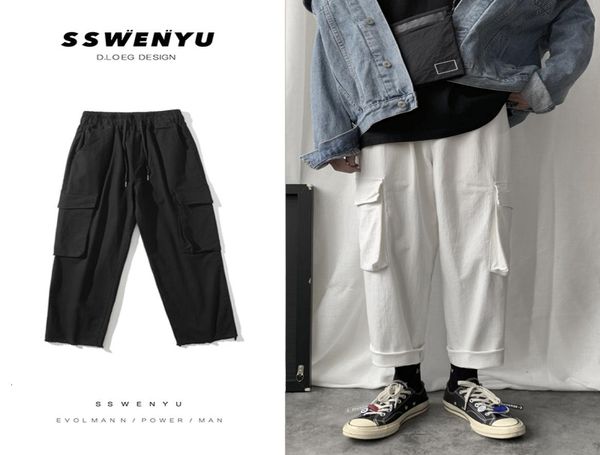 autumn overalls men fashion solid color casual multipocket tooling trousers man streetwear hiphop loose joggers sweatpants men9375116, Black
autumn overalls men fashion solid color casual multipocket tooling trousers man streetwear hiphop loose joggers sweatpants men9375116, Black