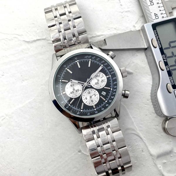 watches quartz watch steel band six pin full function chronograph century brand fashion watch, Silver
watches quartz watch steel band six pin full function chronograph century brand fashion watch, Silver