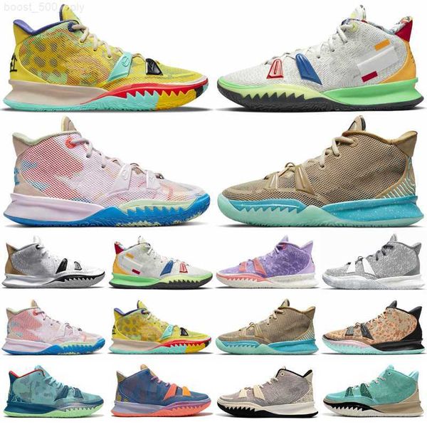 mens basketball shoes kyrie 7 7s what the neon desert camo sashiko pack vii men sports trainer sneakers size 7-12, Black
mens basketball shoes kyrie 7 7s what the neon desert camo sashiko pack vii men sports trainer sneakers size 7-12, Black