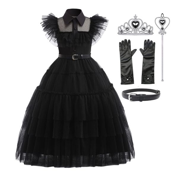 girl's dresses dress for girls gothic costume kid teen wednesdays addams dance vestidos halloween cosplay robe clothes 230803, Red;yellow
girl's dresses dress for girls gothic costume kid teen wednesdays addams dance vestidos halloween cosplay robe clothes 230803, Red;yellow