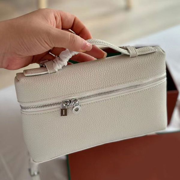 9A Luxury loro piana extra pocket l19 mini Bag Women's Genuine leather trunk box camera bags tote handbag cross body bag Designer fashion clutch Shoulder black Bags, 6#size: 20 x 11 cm
9A Luxury loro piana extra pocket l19 mini Bag Women's Genuine leather trunk box camera bags tote handbag cross body bag Designer fashion clutch Shoulder black Bags, 6#size: 20 x 11 cm
