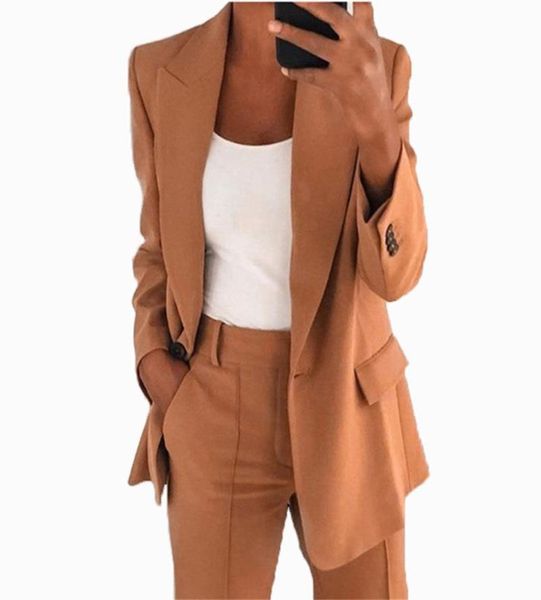 women039s suits blazers autumn winter clothes fashion notched collar slim blazer elegant office loose fit cardigan women soli7167451, White;black
women039s suits blazers autumn winter clothes fashion notched collar slim blazer elegant office loose fit cardigan women soli7167451, White;black