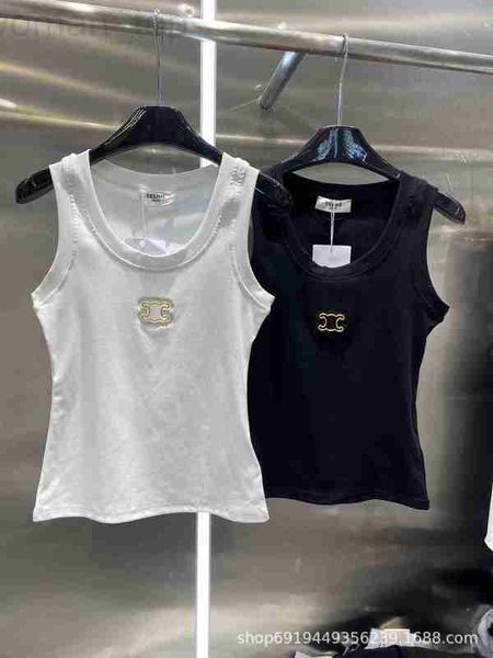 women's tanks & camis designer ce family 23 summer letter hollow out small tank slim fit show thin temperament versatile wmws, White
women's tanks & camis designer ce family 23 summer letter hollow out small tank slim fit show thin temperament versatile wmws, White