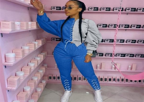 patchwork two piece sweatsuits for women set joggers sportswear crop and sweat pants set fall clothes for women tracksuit x0922194484, Gray
patchwork two piece sweatsuits for women set joggers sportswear crop and sweat pants set fall clothes for women tracksuit x0922194484, Gray