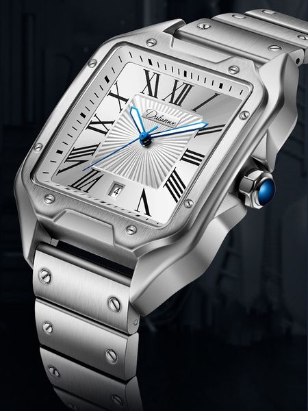 other watches square dial brand luxury waterproof men automatic mechanical watch fashion casual sports business relogio 230804, Slivery;black
other watches square dial brand luxury waterproof men automatic mechanical watch fashion casual sports business relogio 230804, Slivery;black
