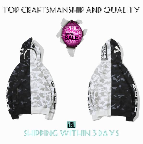 full zip mens hoodies tiger jacket craftsmanship designer men women harajuku stylist sweatshirt fashion co-branding camouflage double hat ho, Black
full zip mens hoodies tiger jacket craftsmanship designer men women harajuku stylist sweatshirt fashion co-branding camouflage double hat ho, Black