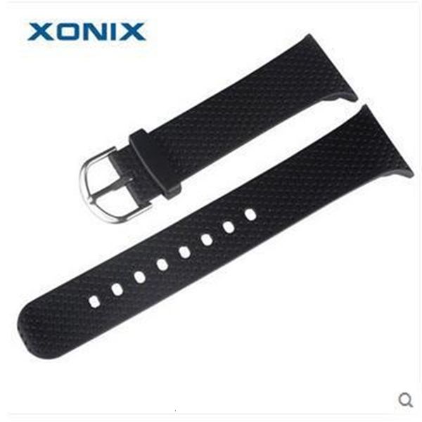 watch bands xonix gj model strap watchband 230803, Black;brown
