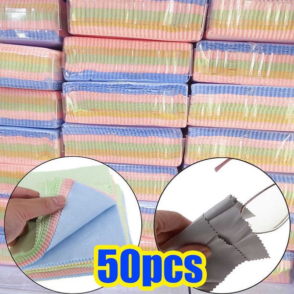 50pcs microfiber glasses cleaning cloth lens glasses cleaner mobile phone screen cleaning wipes eyewear accessories, Blue
50pcs microfiber glasses cleaning cloth lens glasses cleaner mobile phone screen cleaning wipes eyewear accessories, Blue