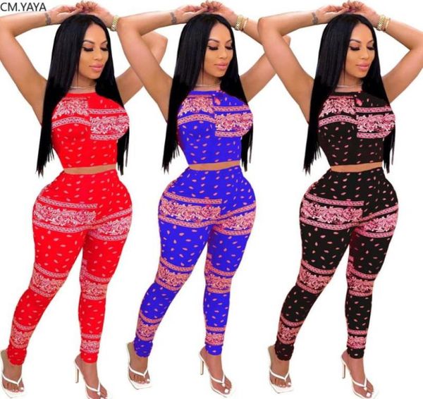 cmyaya summer women bandanna two pieces sets tracksuits tank jogger sweatpants suit sporty fitness night club 2 pcs outfit p1256849, White
cmyaya summer women bandanna two pieces sets tracksuits tank jogger sweatpants suit sporty fitness night club 2 pcs outfit p1256849, White