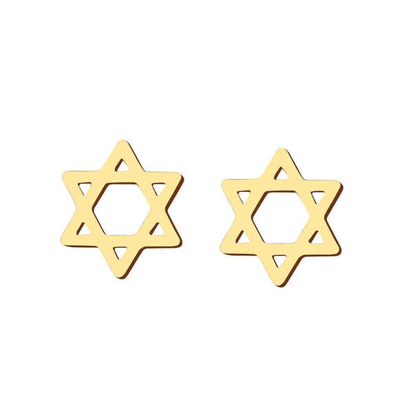 charm stainless steel earrings trend new hollow hexagram fashion stud earrings for women jewelry party girl gift r230804, Golden
charm stainless steel earrings trend new hollow hexagram fashion stud earrings for women jewelry party girl gift r230804, Golden