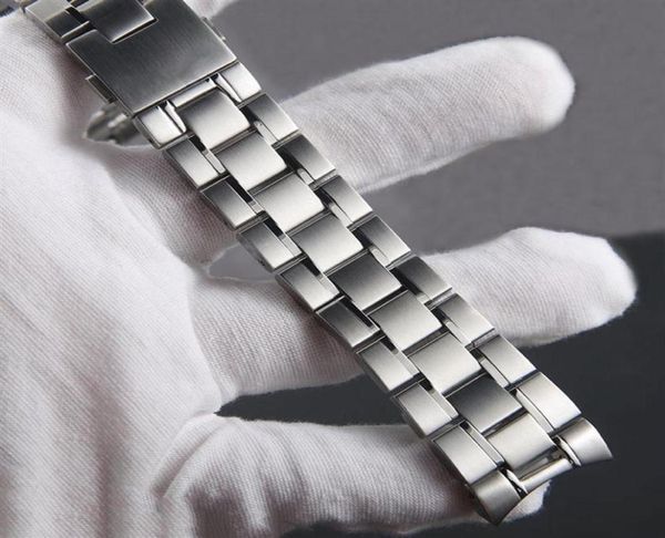 curved end brushed watch band brand 20mm 22mm new silver pure polished solid bracelets317n8761727, Black;brown
curved end brushed watch band brand 20mm 22mm new silver pure polished solid bracelets317n8761727, Black;brown