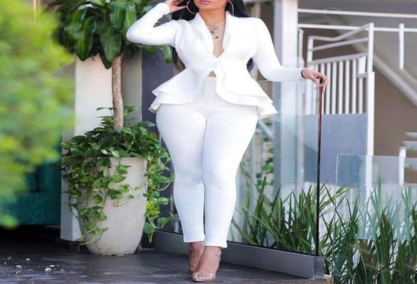 2020 autumn blazer set women ladies blazer ruffle women suits elegant women039s suit sets winter office lady pant suits for15224295, White;black
2020 autumn blazer set women ladies blazer ruffle women suits elegant women039s suit sets winter office lady pant suits for15224295, White;black