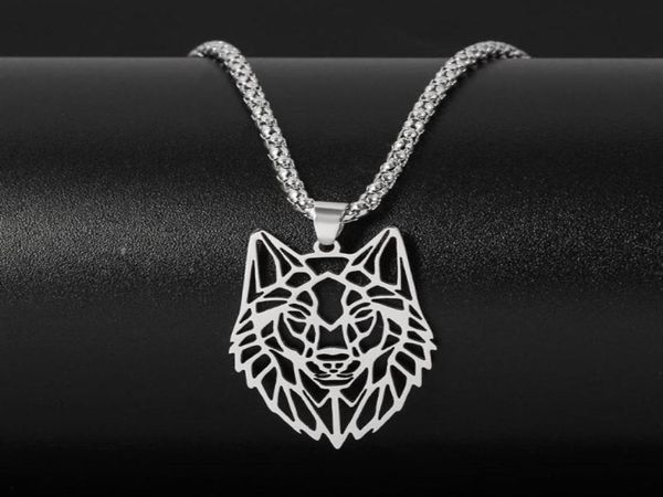 hollow wolf head pendant necklace for men silver color stainless steel punk forest animals wolf long chain necklaces jewelry294y9701720
hollow wolf head pendant necklace for men silver color stainless steel punk forest animals wolf long chain necklaces jewelry294y9701720