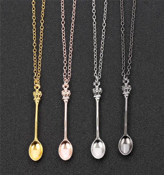 charm tiny tea spoon shape pendant necklace with crown for women 4 colors creative mini long link jewelry spoon necklace5177984, Silver
charm tiny tea spoon shape pendant necklace with crown for women 4 colors creative mini long link jewelry spoon necklace5177984, Silver
