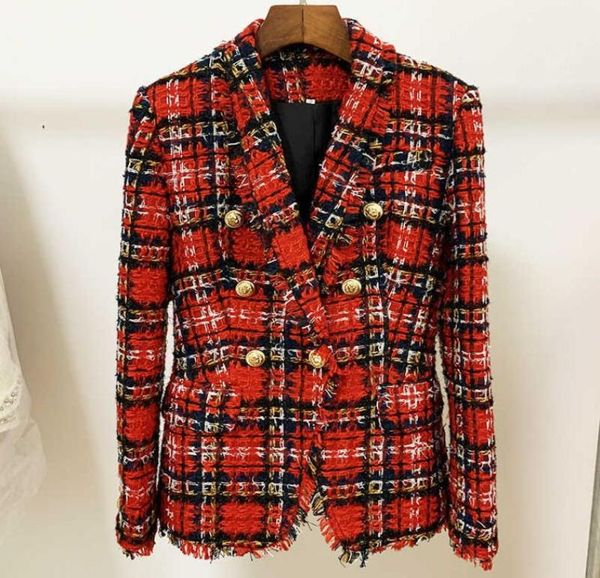 red plaid t blazer women 2021 autumn winter new long sleeve double breasted gold button shawl collar woolen blazers jackets x07218930483, White;black
red plaid t blazer women 2021 autumn winter new long sleeve double breasted gold button shawl collar woolen blazers jackets x07218930483, White;black
