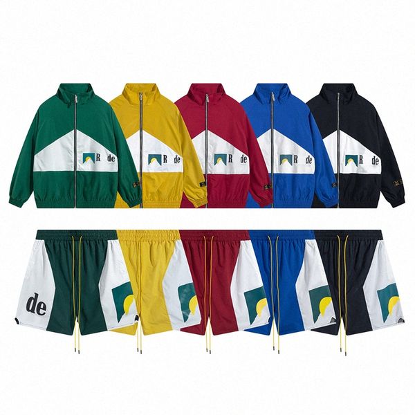 men's designer hoodie color blocking letter print jackets women's spring and fall trend standing collar long sleeve casual hoodie, Black;brown
men's designer hoodie color blocking letter print jackets women's spring and fall trend standing collar long sleeve casual hoodie, Black;brown