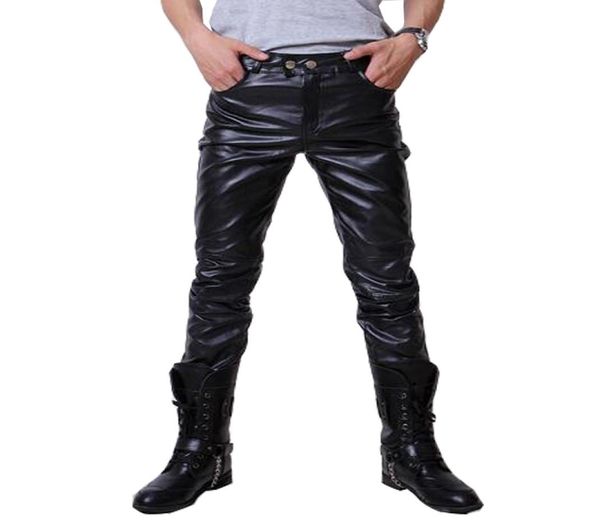 whole2016 hip hop mens leather pants faux leather pu material 3 colors motorcycle skinny faux leather outdoor pants3935133, Black
whole2016 hip hop mens leather pants faux leather pu material 3 colors motorcycle skinny faux leather outdoor pants3935133, Black