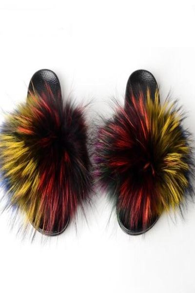 real fox fur slippers slides open toe flip flops women039s furry fluffy slippers house shoes mule sandals slip on shoes1pairs29084975, Black;grey
real fox fur slippers slides open toe flip flops women039s furry fluffy slippers house shoes mule sandals slip on shoes1pairs29084975, Black;grey