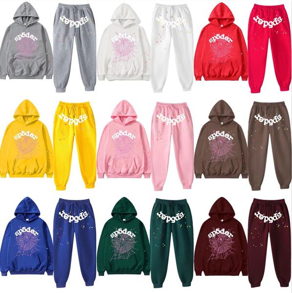 mens tracksuit sp5der cobweb print hooded sweatshirts long sleeve pullover spider 555 suit sportwear clothing s-2xl, Gray
mens tracksuit sp5der cobweb print hooded sweatshirts long sleeve pullover spider 555 suit sportwear clothing s-2xl, Gray