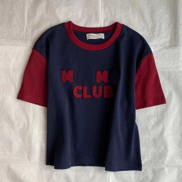 2023 spring french celebrity little fragrance letter embroidery contrast color short knitted sweater pullover slouchy style, White
2023 spring french celebrity little fragrance letter embroidery contrast color short knitted sweater pullover slouchy style, White